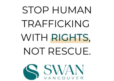 STOP HUMAN TRAFFICKING WITH RIGHTS, NOT RESCUE.