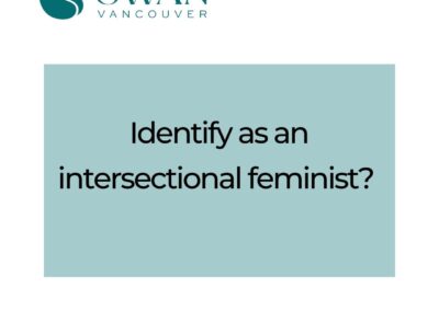 Identify as an intersectional feminist?
