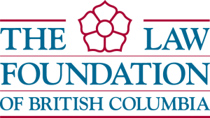 The Law Foundation of British Columbia logo.